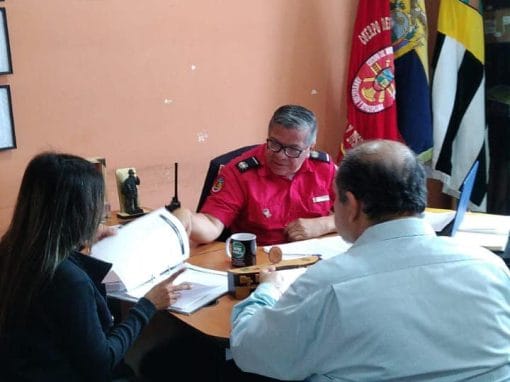 REUNIÓN CON EL ING. FREDD ALVARADO, REPRESENTANTE LEGAL DE LA COMPAÑIA CONSULTING & AUDITING FIRM S.A.