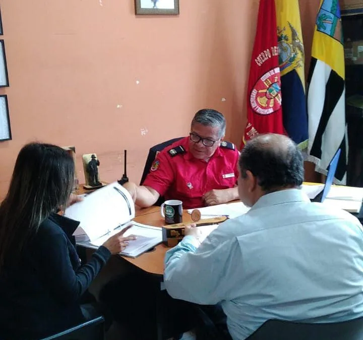 REUNIÓN CON EL ING. FREDD ALVARADO, REPRESENTANTE LEGAL DE LA COMPAÑIA CONSULTING & AUDITING FIRM S.A.