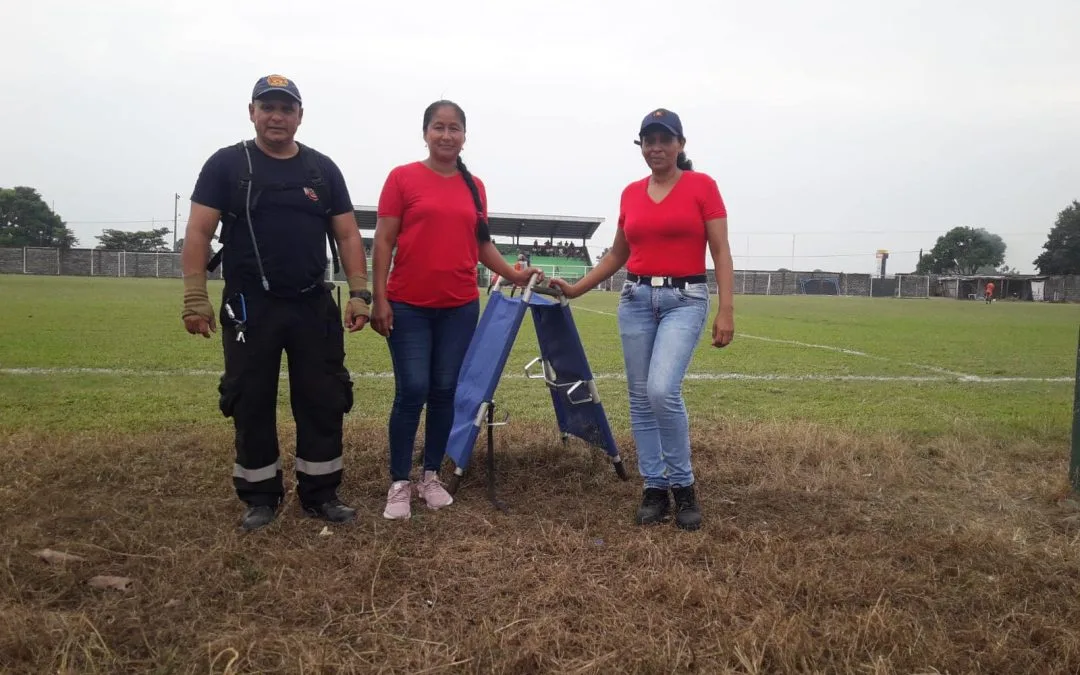 PERSONAL OPERATIVO ASISTE AL CAMPEONATO DE FUTBOL – BRINDA PRIMEROS AUXILIOS
